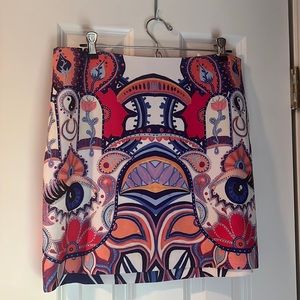 MINKPINK Cool Patterned Mini Skirt